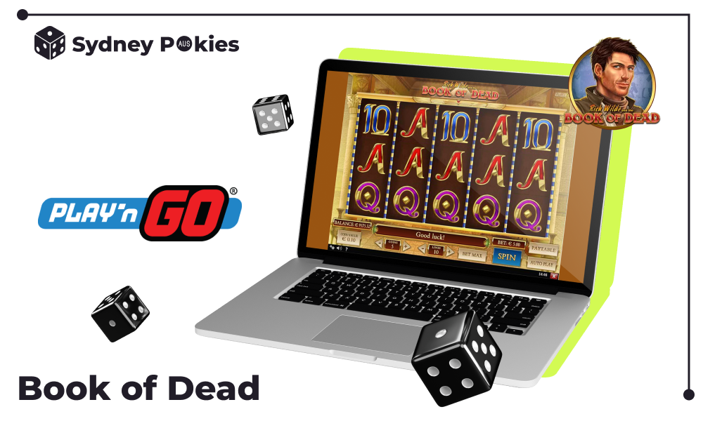 Book of Dead is on the list of Australia's most popular pokies