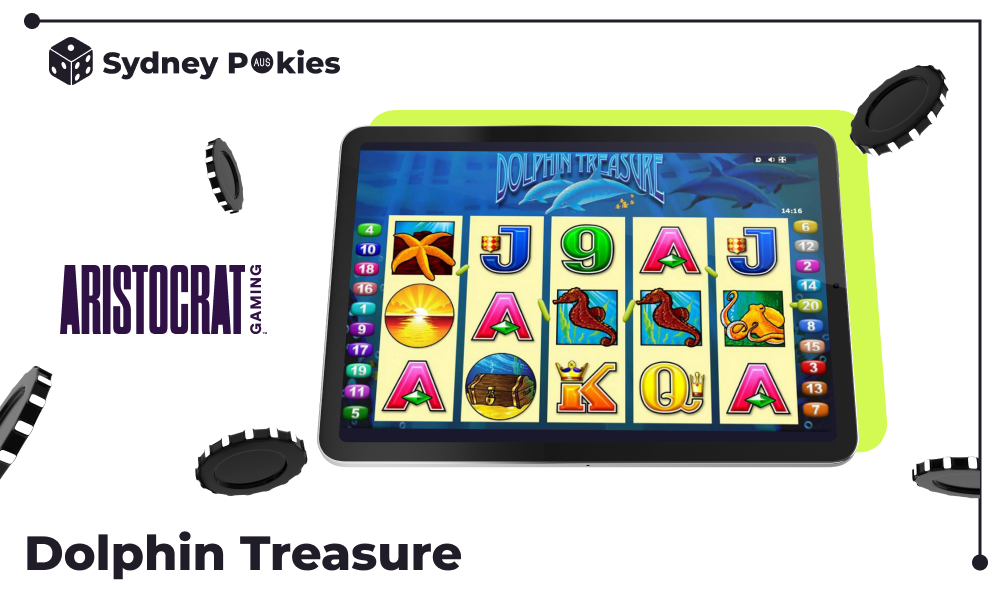 Dolphin Treasure has conquered the Australian gambling market with its nautical theme and potentially high winnings