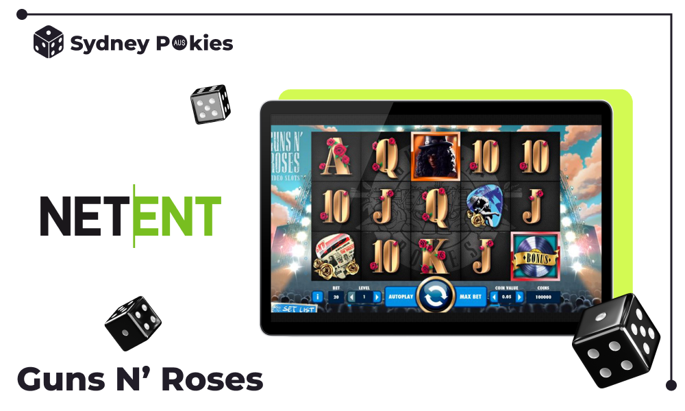 Guns N' Roses is a trendy Australian pokie based on the famous rock band of the same name