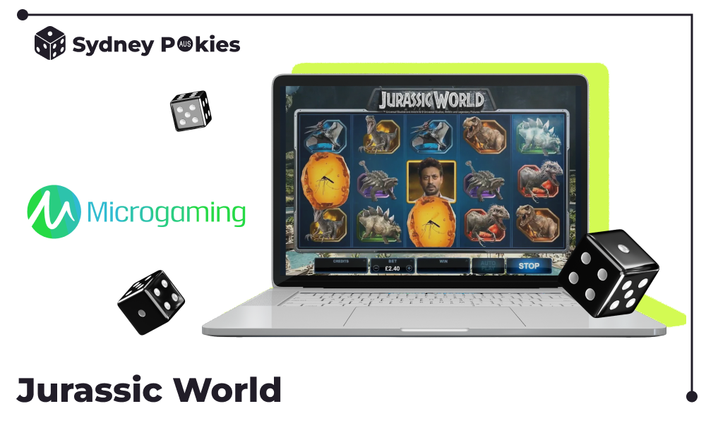 Jurassic World is an exciting pokie from Australia with quality dinosaur-themed graphics