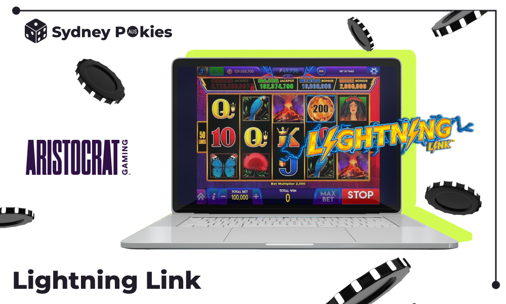 The Lightning Link line of machines has quickly gained popularity in Australia due to its jackpot system and high potential winnings