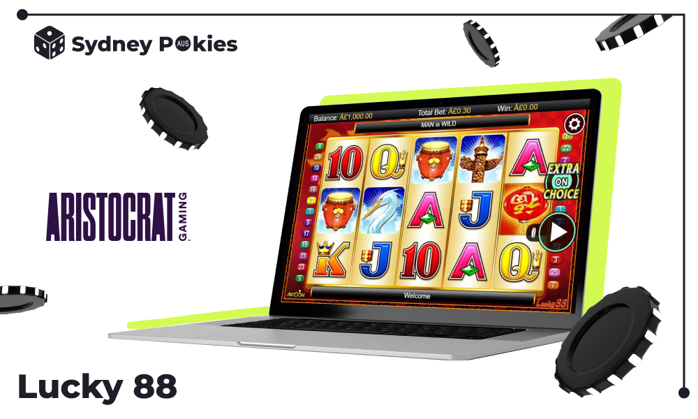 Lucky 88 is a colorful Aussie pokie that is beloved by Aussies for its visuals and oriental theme