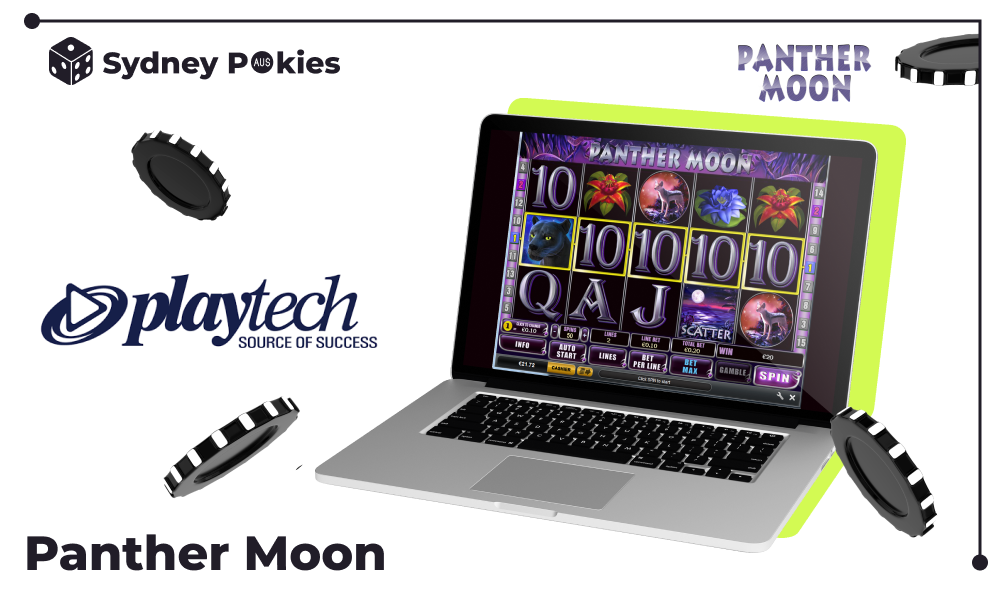 Panther Moon attracts gamblers from Australia with its easy navigation and stylish graphics